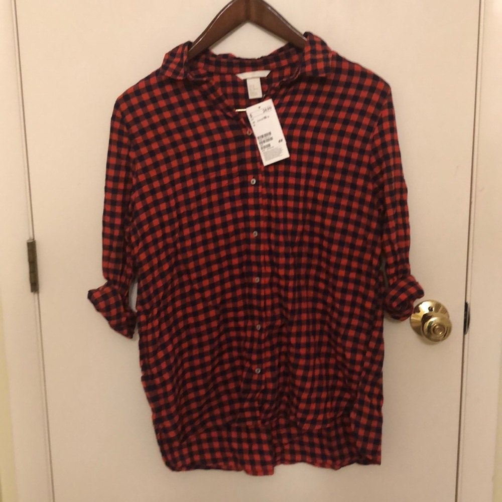 H&M Flannel Button Down